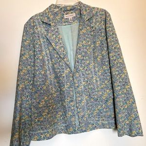 David Brooks small embroidered blazer
